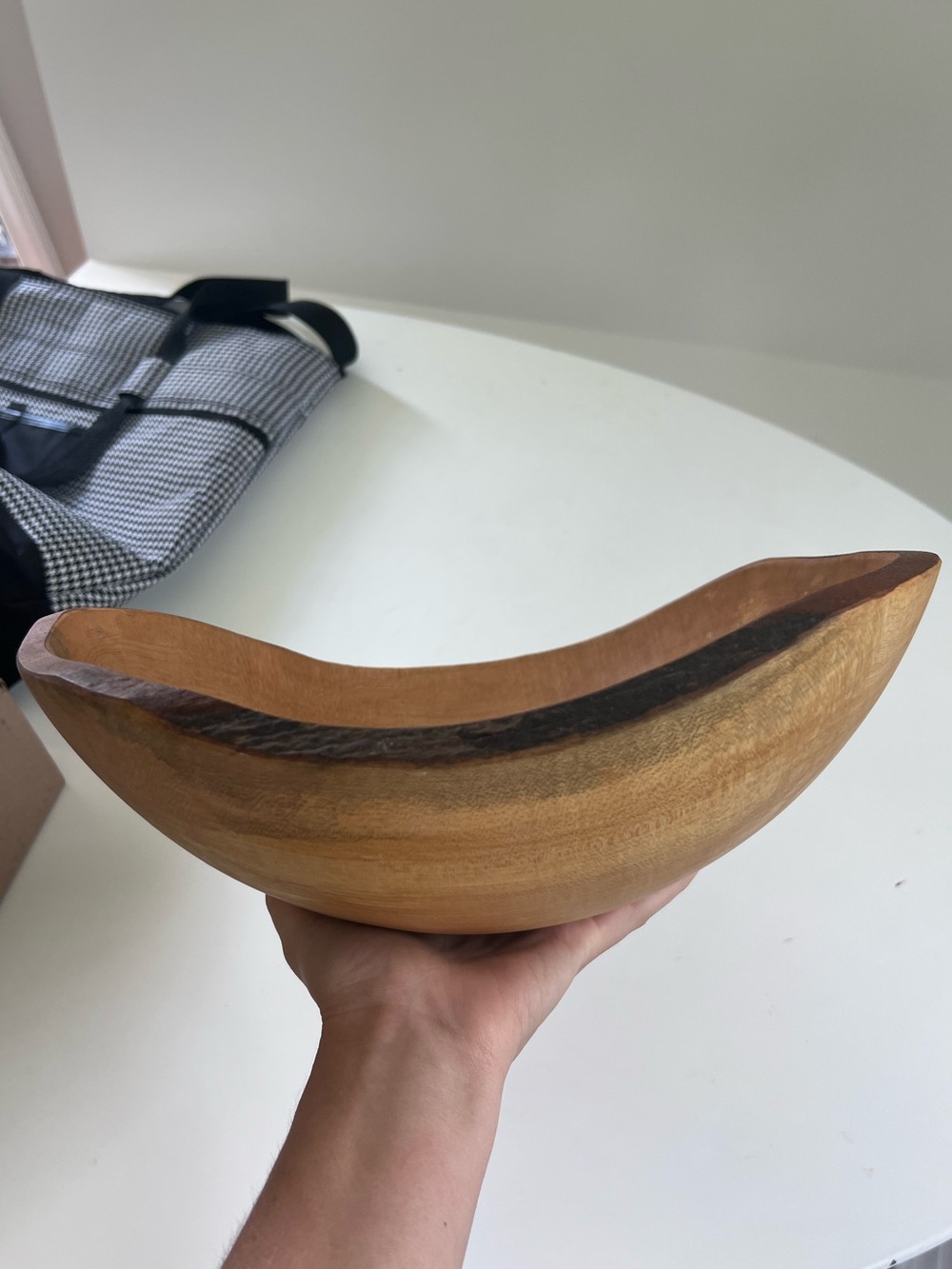 Spencer Peterman Spalted Maple Handcrafted Bowl